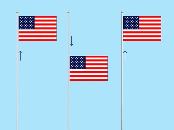 USA Flag Dispaly - W.G.N Flag & Decorating Co