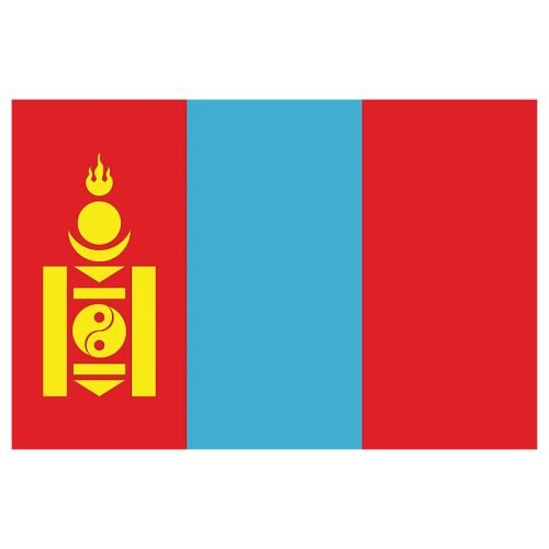 Mongolia Flag W.G.N Flag & Decorating Co
