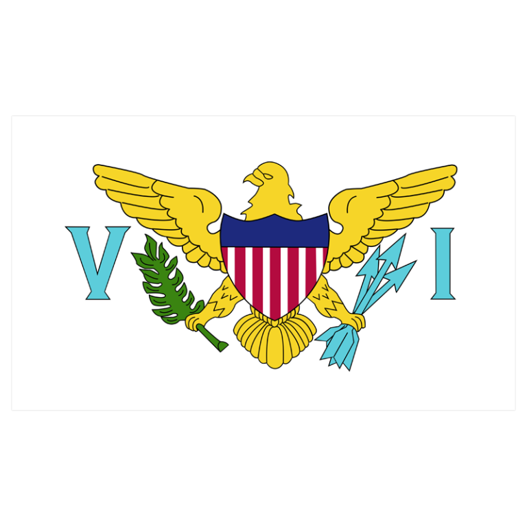 US Virgin Islands Flag W G N Flag Decorating Co   US Virgin Islands Flag 768x768 